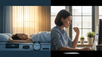 ما العلاقة بين جودة النوم ومستويات الطاقة اليومية؟ جودة النوم مفتاح الطاقة والإنتاجية اليومية
